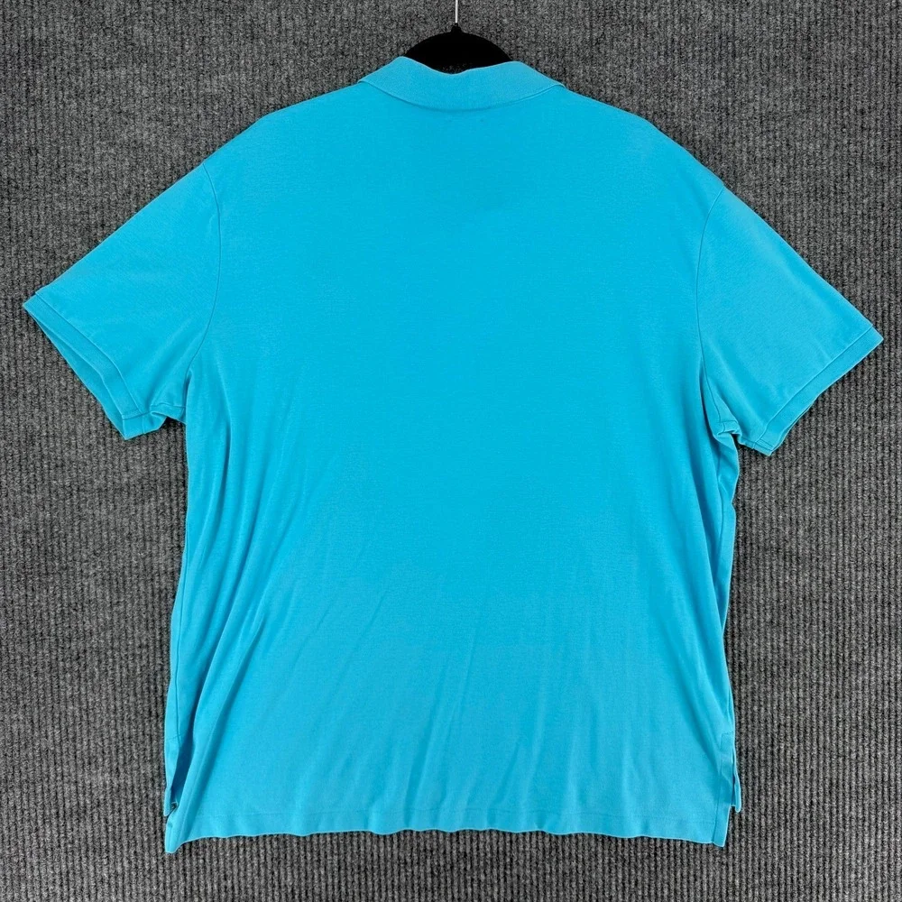 Polo Ralph Lauren mens shirt XXL Pima Soft Touch ss polo embroidered logo blue